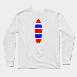 USA SURFBOARD Long Sleeve T-Shirt